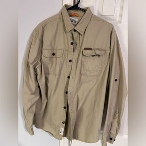 Field & Stream Khaki Shirt